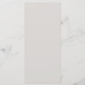 フォレ素朴スト結婚メニュー メニュー (裏面)