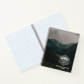 フォレ素朴男らしスト山脈アウトドア ノートブック (内部)