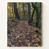 フォレ落ちた葉ストトレイルの引用文ジョン・ミュア ノートブック (裏面)