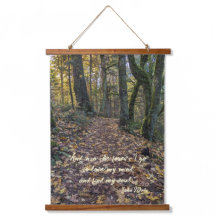 フォレ落ちた葉ストトレイルの引用文ジョン・ミュア