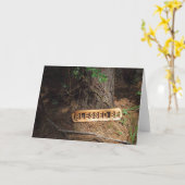 フォレ賛美スのグリーティングカードに入る カード (黄色い花)