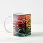 フォレ鮮やかストマグ コーヒーマグカップ (左)