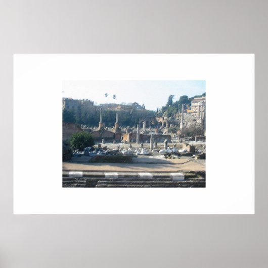 フォロロマノ（ローマ） ポスター (正面)