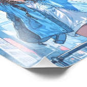 【フォロワー5万人記念】限定ポスター｜寿司娘 GenerativeAI フォトプリント (角)