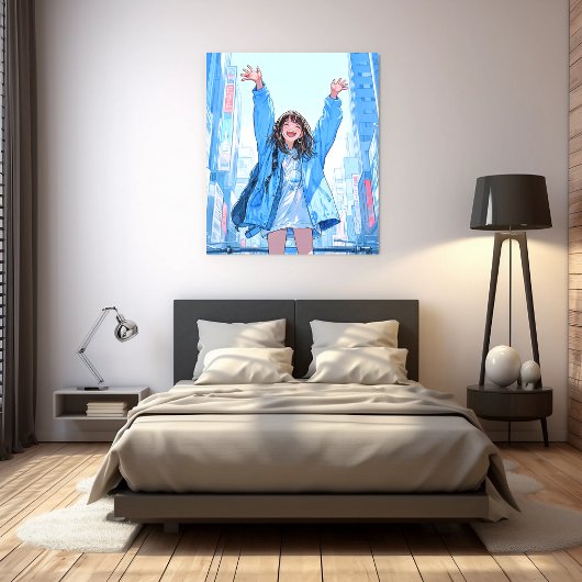 【フォロワー5万人記念】限定ポスター｜寿司娘 GenerativeAI フォトプリント