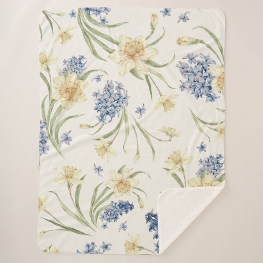 フォローライトフローラIシェルパブランケット – 秋フローラ シェルパブランケット (正面)
