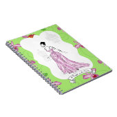 フォワアパリファッションイラストレーション ノートブック (右側)