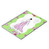 フォワアパリファッションイラストレーション ノートブック (左側)