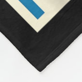 フォワードカマラポートレート フリースブランケット (角)