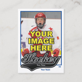 フォワード/防衛ホッケーカード 名刺
