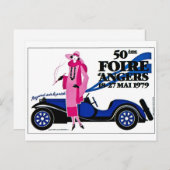 フォワール・ダンジェーズ – ヴィンテージフランスの広告 ポストカード (正面/裏面)