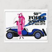 フォワール・ダンジェーズ – ヴィンテージフランスの広告 ポストカード (正面)