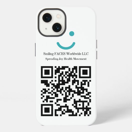 フォンケースQR iPhoneケース (裏面)