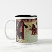 フォンシュトイベン男爵のあくアメリカ人の新兵 ツートーンマグカップ (左)