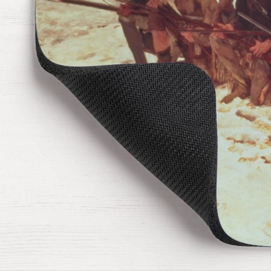 フォンシュトイベン男爵のあくアメリカ人の新兵 マウスパッド (コーナー)