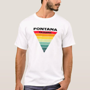 フォンタナカリフォルニアカホームシティサンベルナルディーノホーム Tシャツ