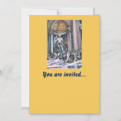 フォンタナディトレヴィローマ マグネット招待状 (正面)