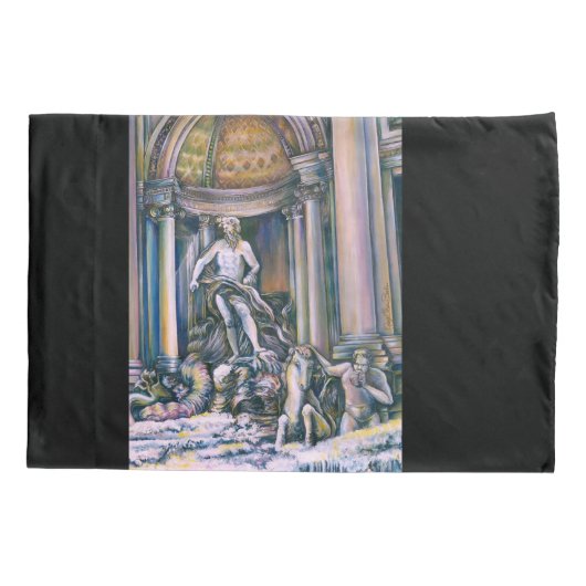 フォンタナディトレヴィローマ 枕カバー (裏面)