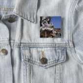 フォンタナデイクワトロフィウミ，ピアッツァナヴォナ，ローマ， 缶バッジ (インサイチュ)