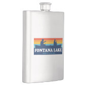 フォンタナレイクノースカロライナ州カヌー フラスク (右)