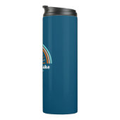 フォンタナレイクノースカロライナ虹 タンブラー (回転右)