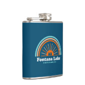 フォンタナレイクノースカロライナ虹 フラスク (右)