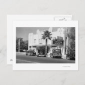 フォンタナ劇場の外観 ポストカード (正面/裏面)