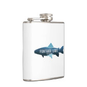 フォンタナ湖 ノースカロライナ州 魚 フラスク (右)