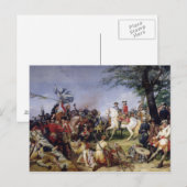 フォンテノイの戦い1745年5月11日1828年 ポストカード (正面/裏面)