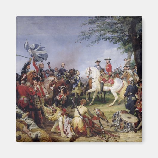 フォンテノイの戦い1745年5月11日1828年 マグネット (正面)