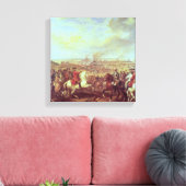 フォンテノイの戦い（1745年5月11日） キャンバスプリント (インサイチュ (リビング))