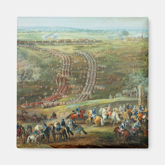 フォンテノイの戦い（1745年5月11日） マグネット (正面)