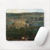 フォンテンブローの館の近くで捜すルイ14世 マウスパッド (マウス)