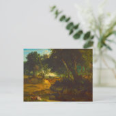 フォンテーヌブローのコローの森 ポストカード (スタンド正面)