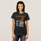 フォンテーヌブロー 森と湖の旅Tシャツ Tシャツ (正面フル)