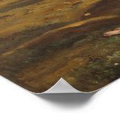 フォンテーヌブロー – Jean-Baptiste – コローファインアートポスト ポスター (角)