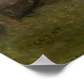 フォンテーヌブロー – Jean-Baptiste – コローファインアート ポスター (角)