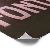 フォンテーヌブローAvon駅ウベールヴィンテージトラベル ポスター (角)