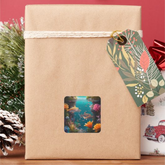 フォンデマリン スクエアシール (クリスマス)