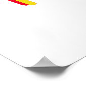 フォンデュハートとポット ポスター (角)