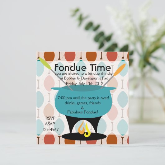 フォンデュ・タイム！ 招待状 (スタンド正面)