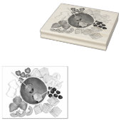 フォンデュ・フルーツケーキベリーMarshmallowデザートフード ラバースタンプ (押印)