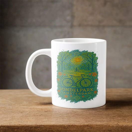 フォンデルパークのモーニンググロー ジャンボコーヒーマグカップ