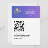 フォントの組み合わせ招待状Part 2 by LeahG 招待状 (裏面)