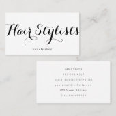 フォントファンシーミニマル 名刺 (正面/裏面)