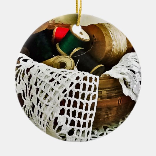 フォント設定用の文字 セラミックオーナメント (正面)