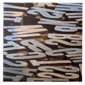 フォント設定用の文字 タイル (正面)