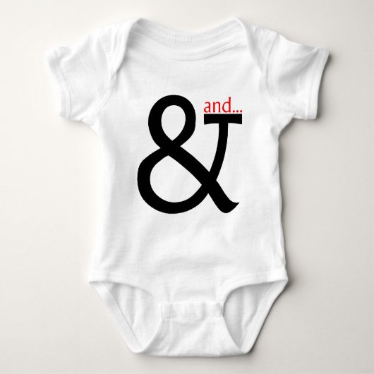 フォント調理法 ベビーボディスーツ (正面)