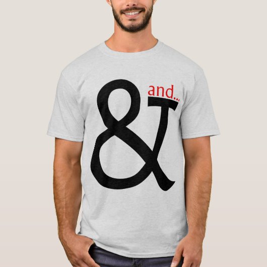 フォント調理法 Tシャツ (正面)