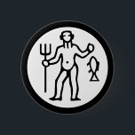 フォント〔占星術の〕十二宮図:AQUARIUS  色とアイディア 缶バッジ<br><div class="desc">EDDA Froehlichおもしろい/EDDArtのアイディア|独自の記号、背景、カスタマイズ文字の詳細、フォントのスタイル、フォントのサイズ、色を追加することで、大事な行事を簡単に作成できます。 |他のアイディア、デザイン、製感じ品の連絡場合：contact@eddart.deまたはこちらをご覧ください。www.zazzle.com/eddartshop*とここ。www.zazzle.de/eddartiful*|〔占星術の〕十二宮図フォントシンボルの例：AQUARIUS (文字：I)</div>